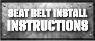 Seat Belt Instructions