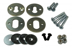 Removable Hardware for Wheel Chock