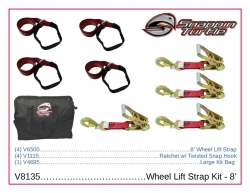 Wheel Lift Strap Kit - 8'